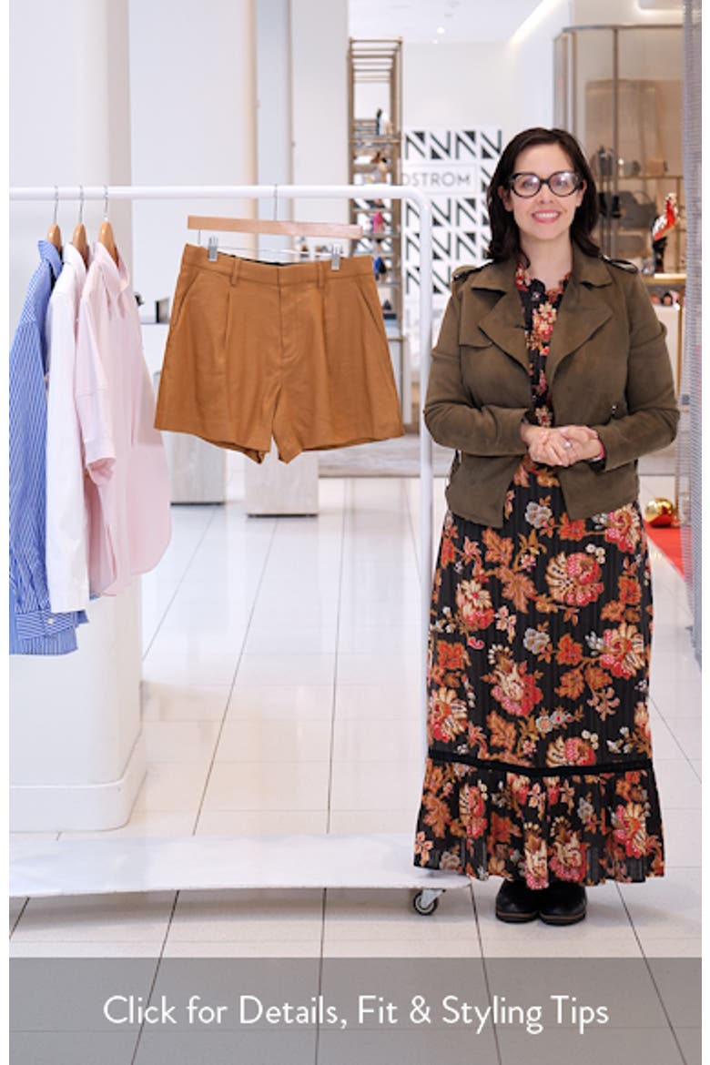 Charles Linen Blend Shorts video