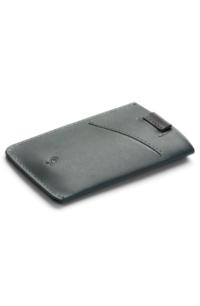 Bellroy Leather Card Case, Alternate, color, Everglade