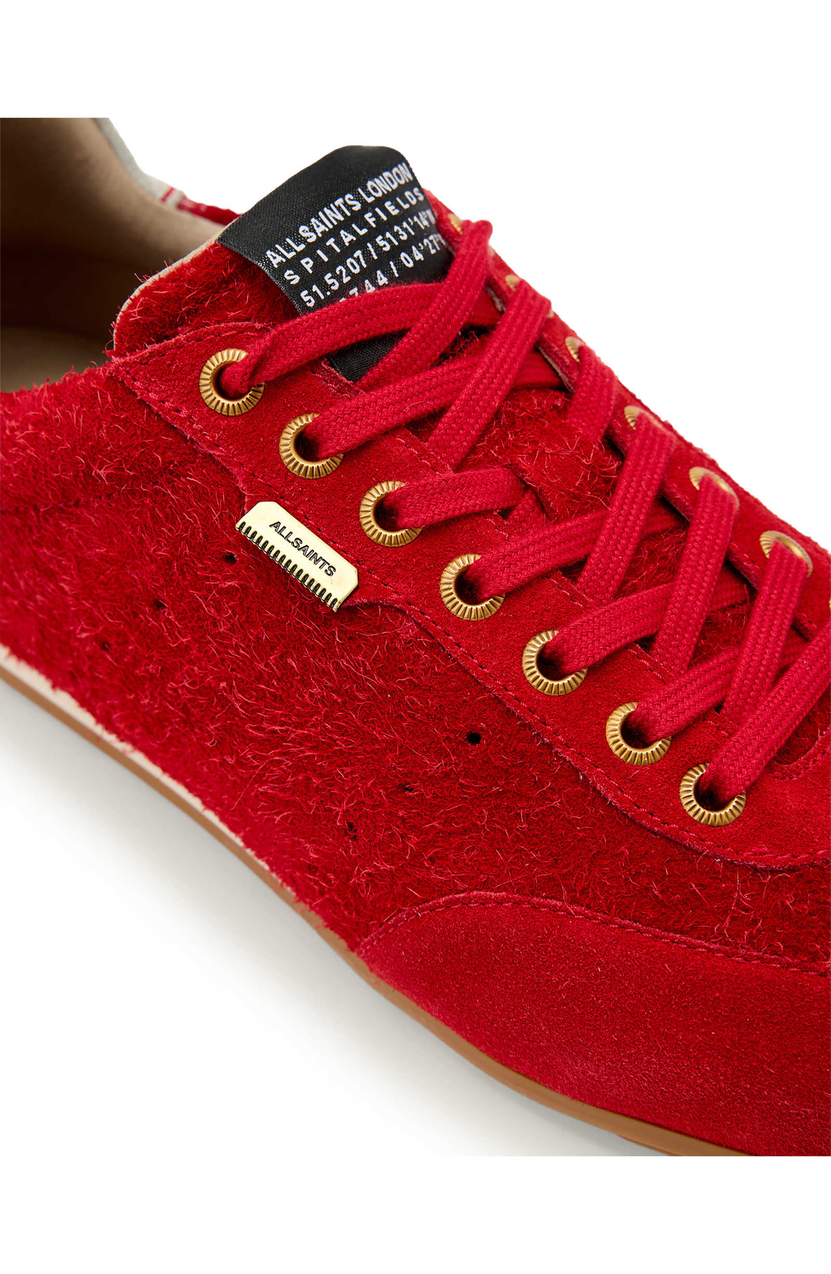 AllSaints Liam Sneaker, Alternate, color, Red