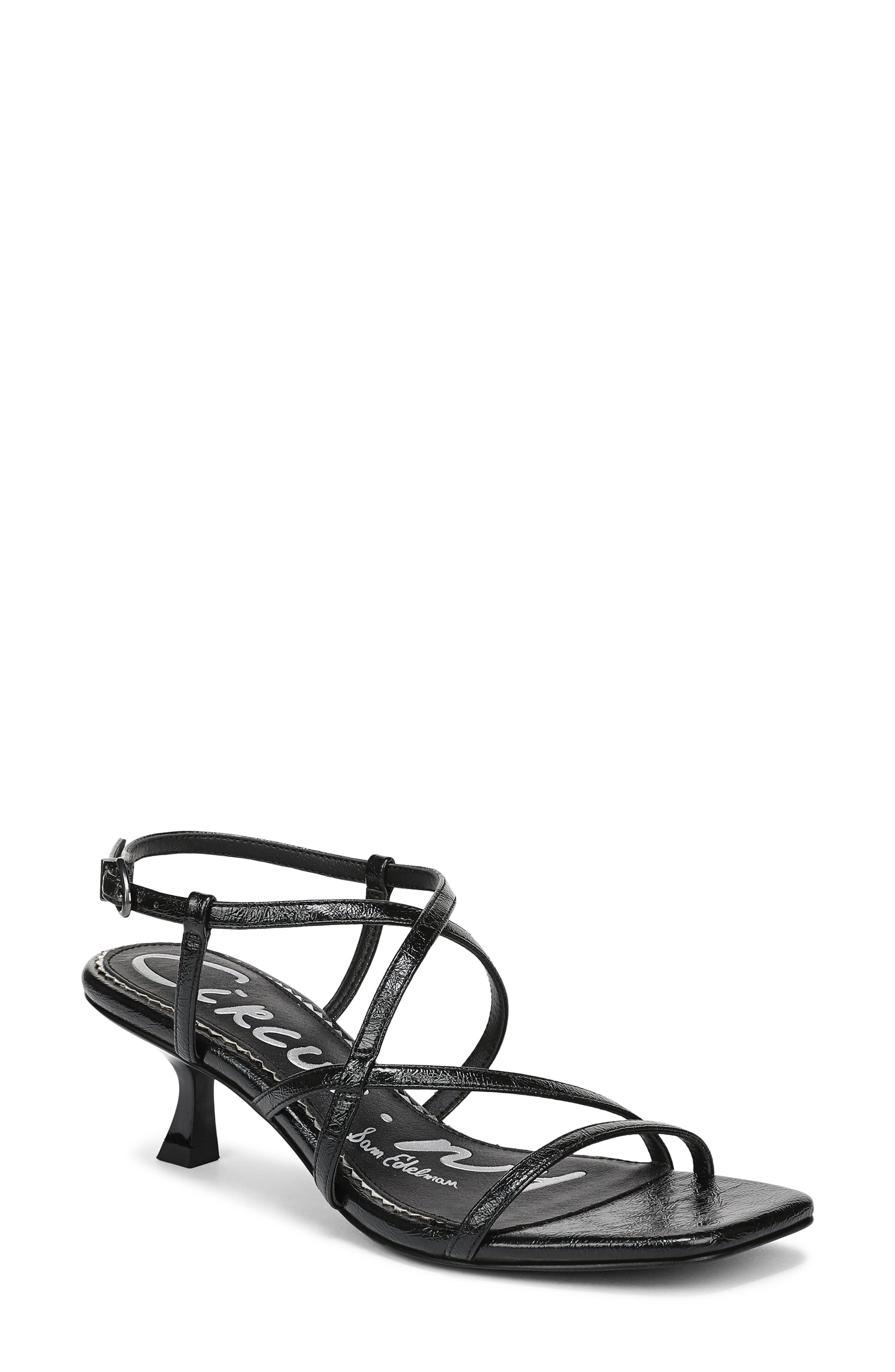 Circus NY by Sam Edelman Jasmine Strappy Sandal, Main, color, Black