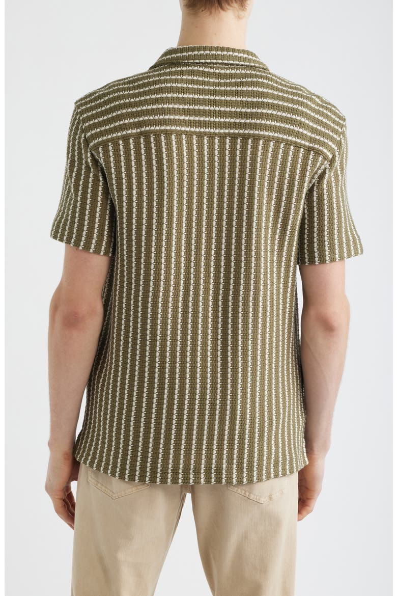Naples Stripe Shirt, Alternate, color, STRIPE OLIVE