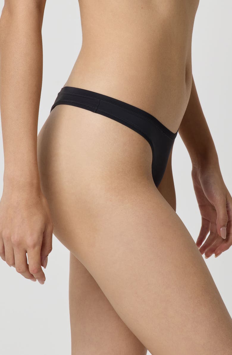 Florence by Mills Soft Flex Thong, Alternate, color, Black