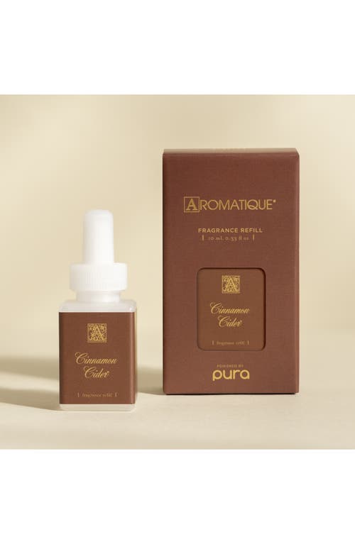 Pura X Aromatique Cinnamon Cider 2-pack Diffuser Fragrance Refills In Brown