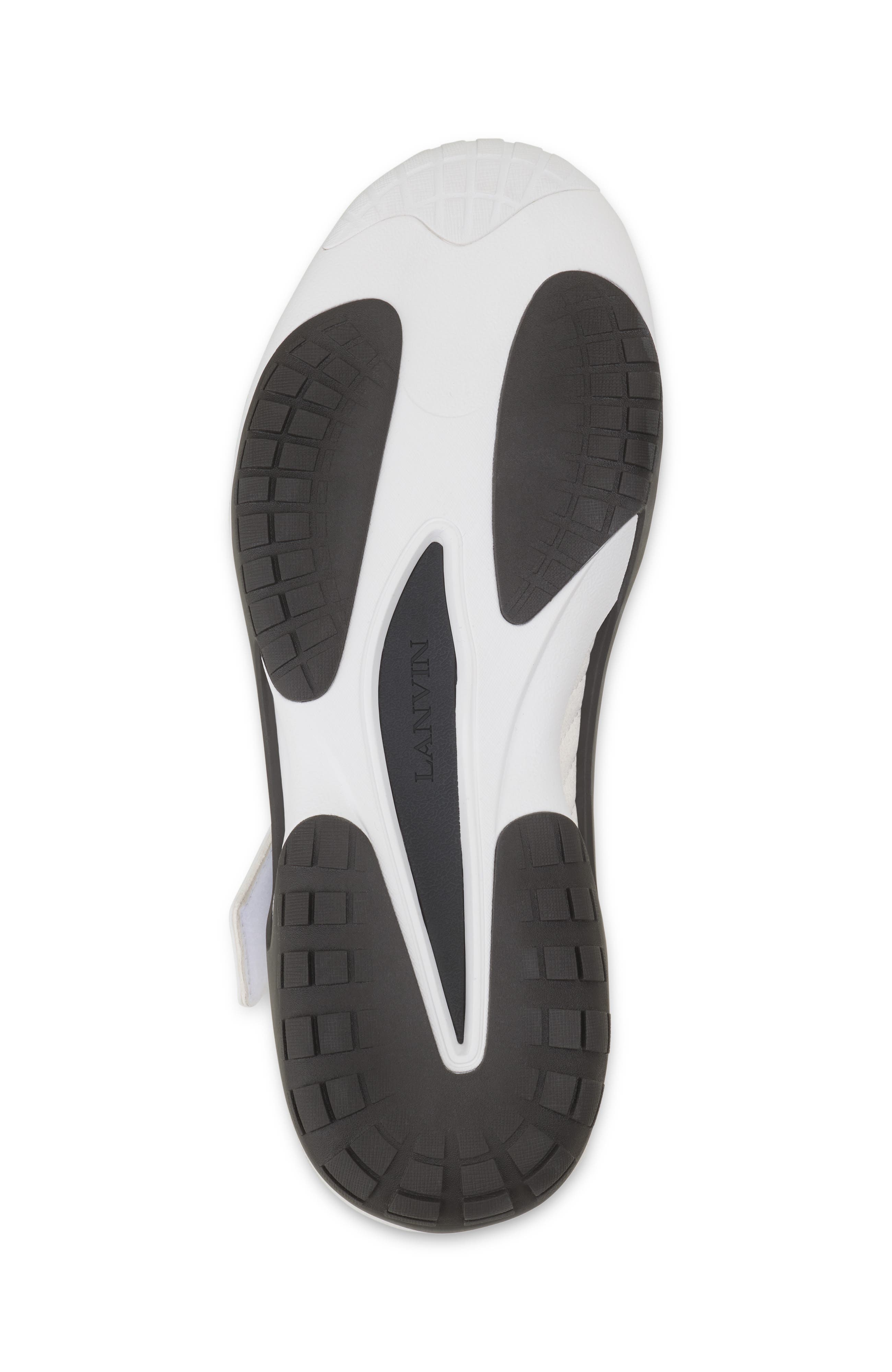 Lnv1 Knit And Suede Sneakers, Alternate, color, White/Black