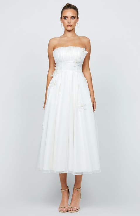 Alayah Strapless Midi