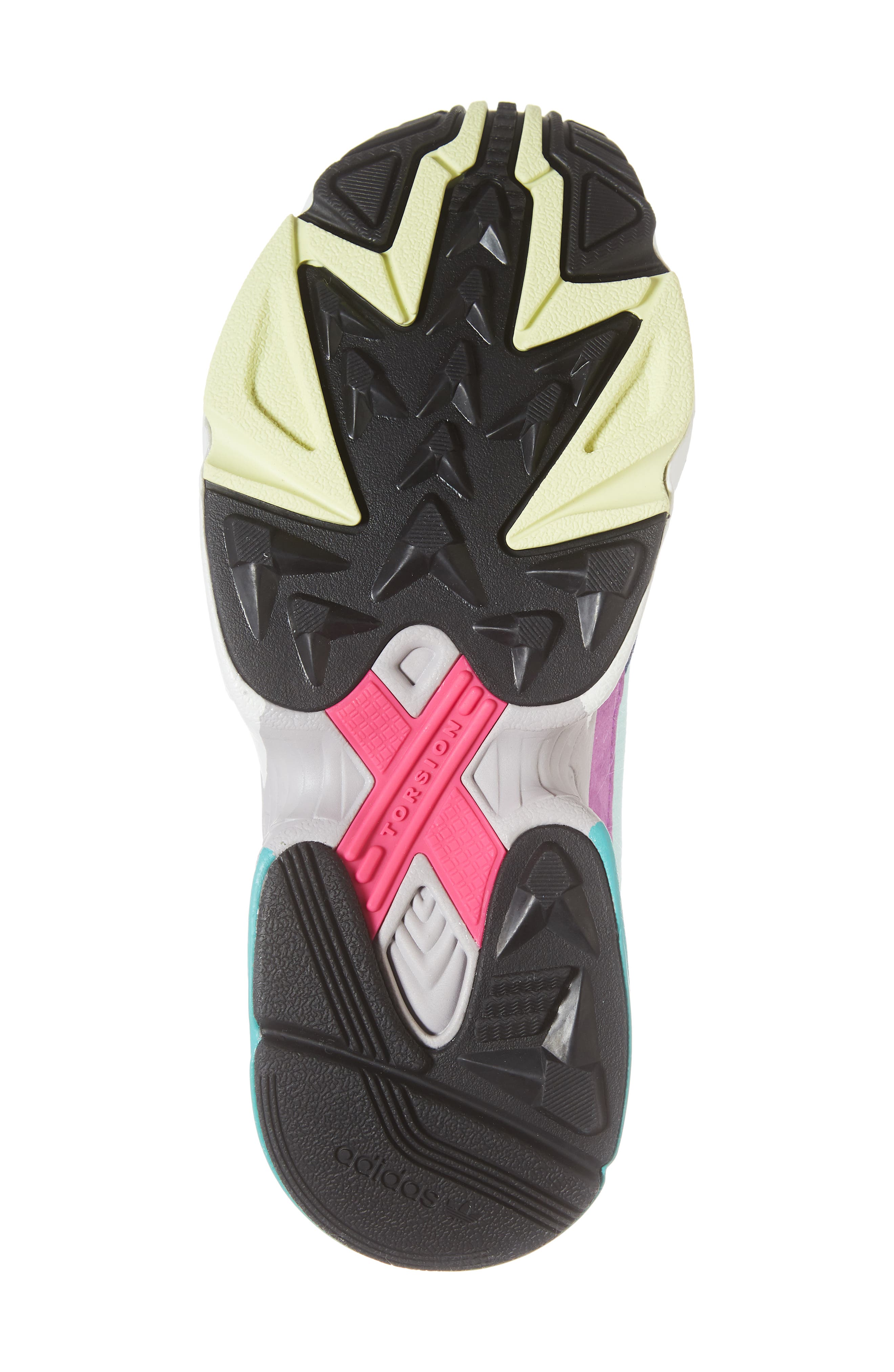 Falcon Sneaker (Limited Edition), Alternate, color, CLEAR MINT/ CLEAR MINT/ NAVY