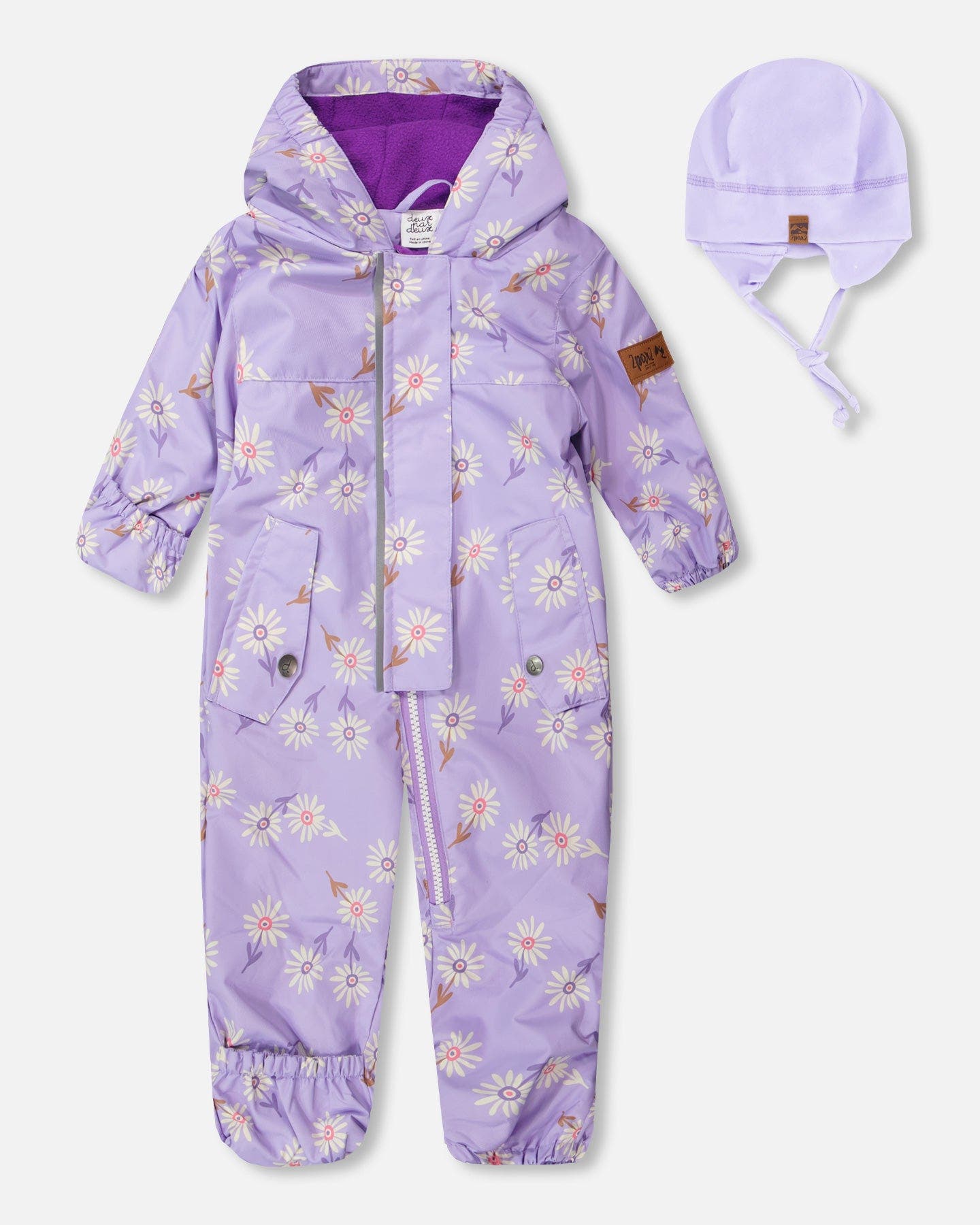 selected Purple Printed Daisies