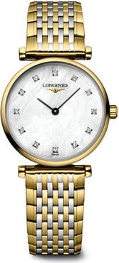 Longines La Grande Classique Diamond Bracelet Watch, 24mm