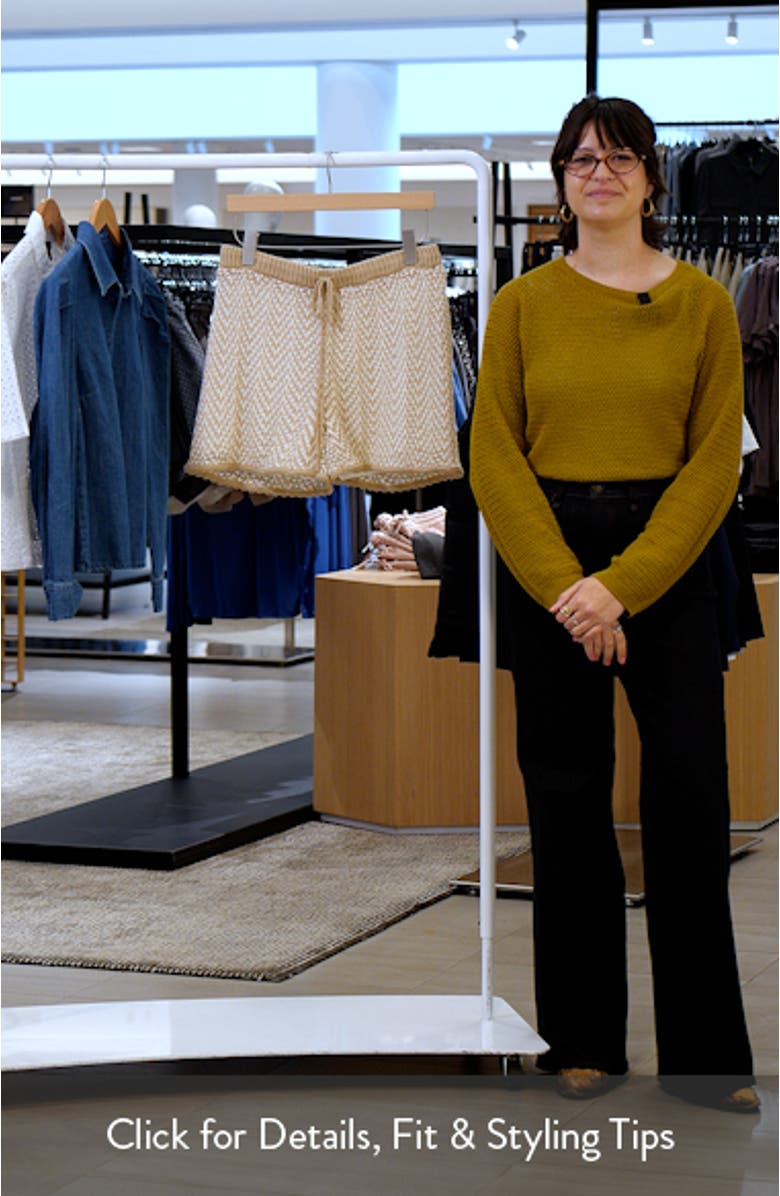 Open Stitch Shorts, sales video thumbnail