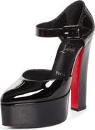 Christian Louboutin Jenna Buckle Platform Pump