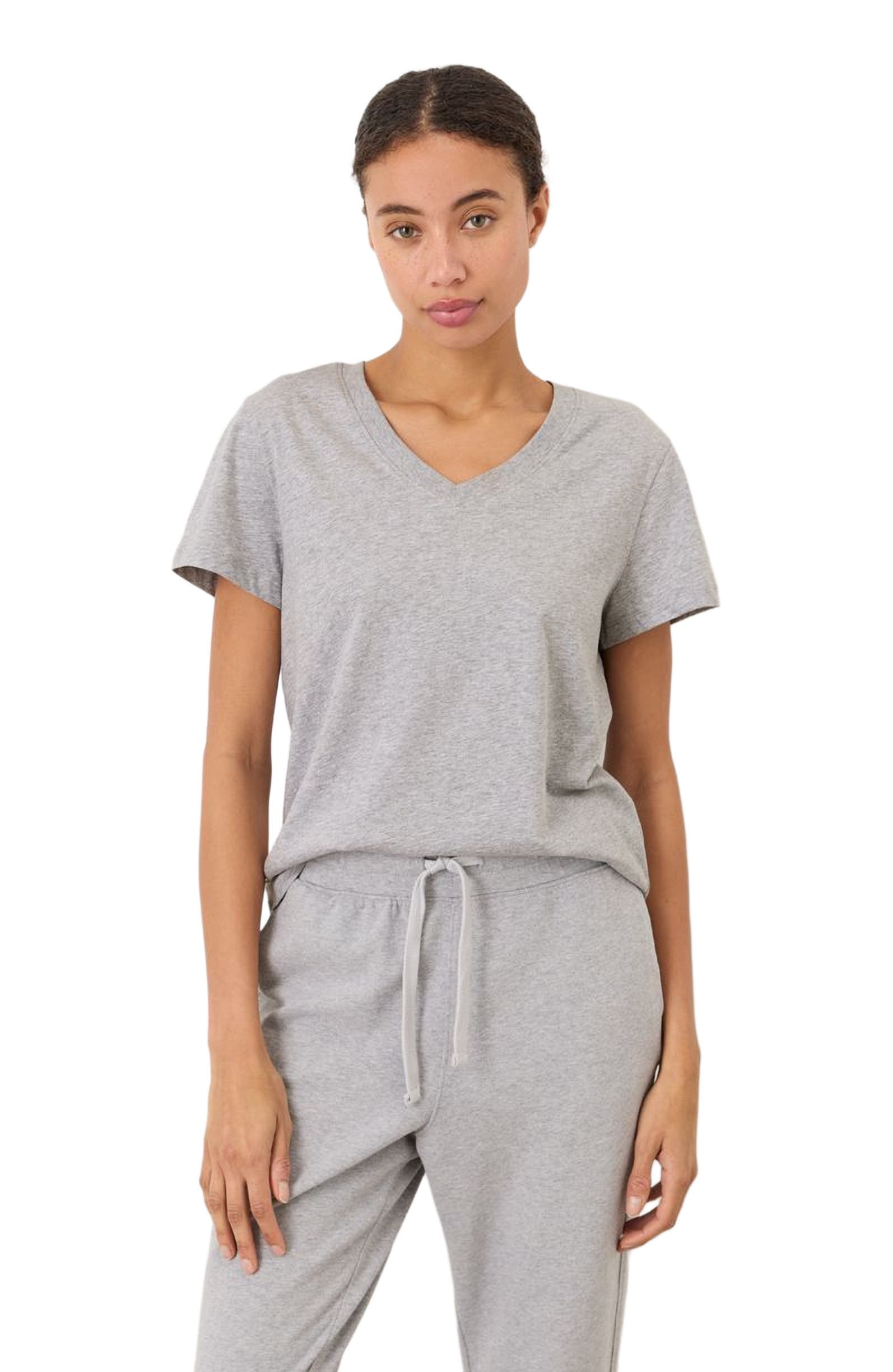 Organic Cotton Softspun Essential V-Neck Tee - image 3