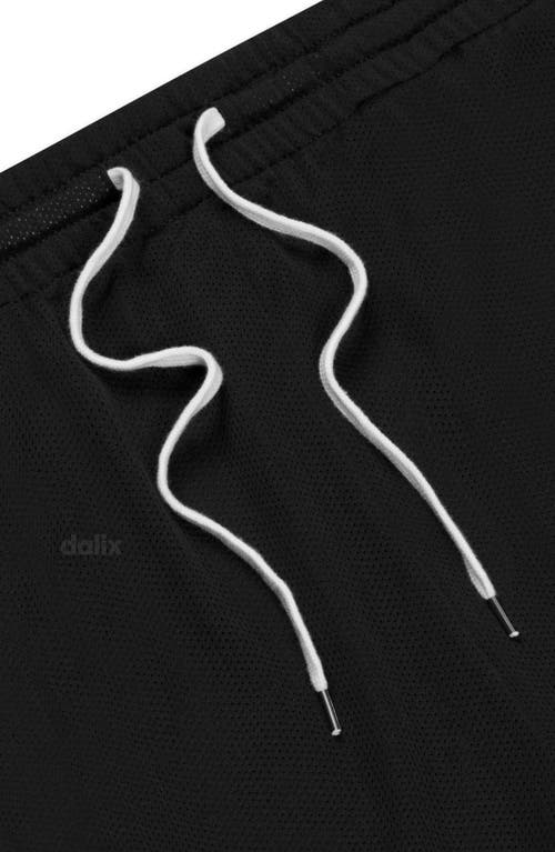 Dalix Mens Astronaut Midweight Court Short In Black