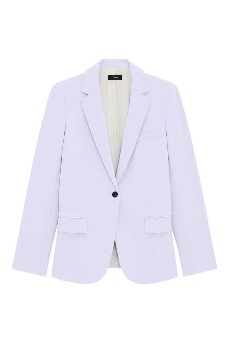 Classic Staple Blazer, Alternate, color, PEARL BLUE