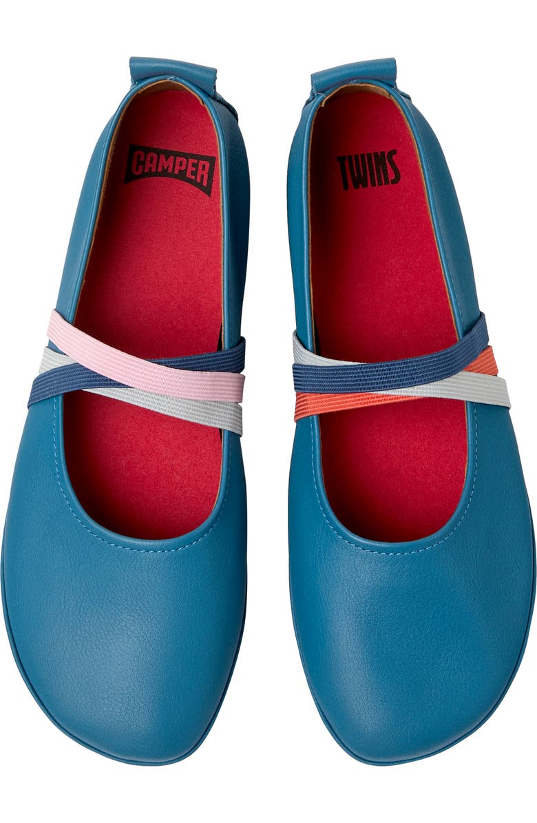 Camper Right Nina Flat, Alternate, color, Medium Blue