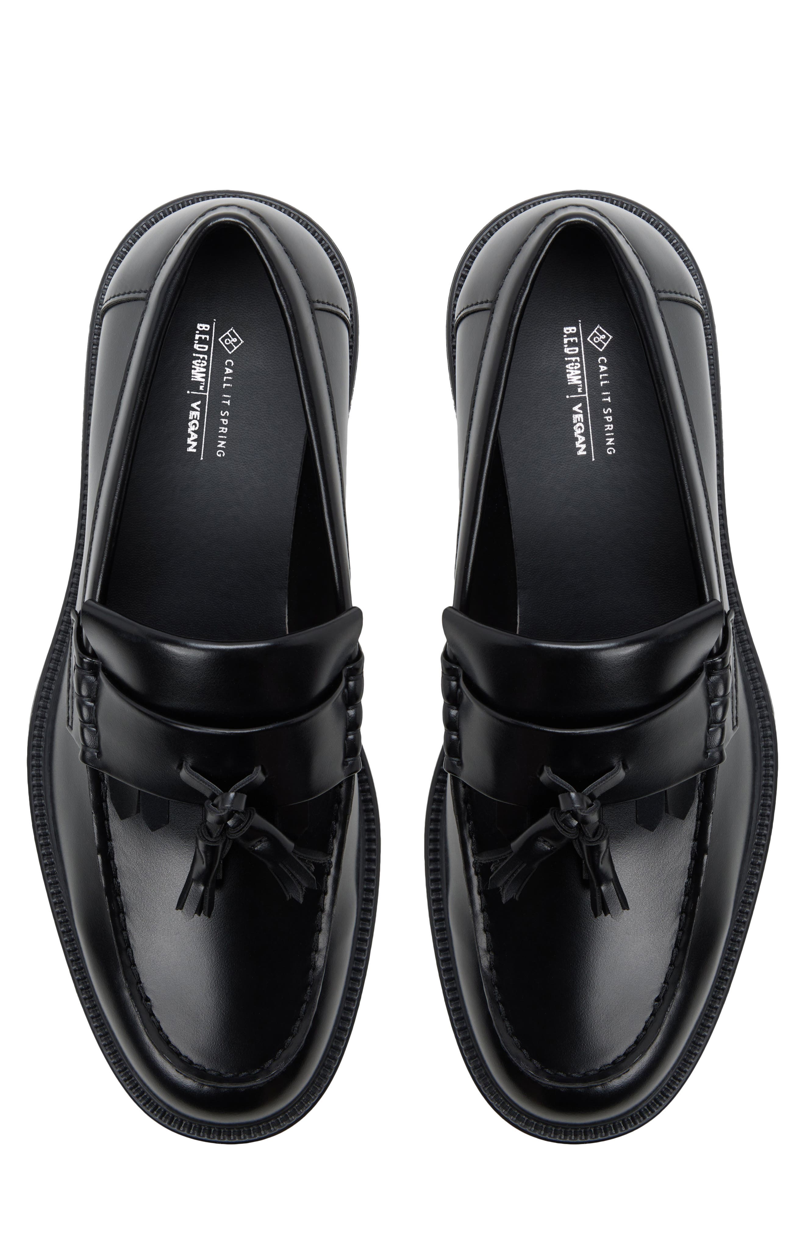 Call It Spring By Aldo Chancellor Tassel Loafer, Alternate, color, Other Black