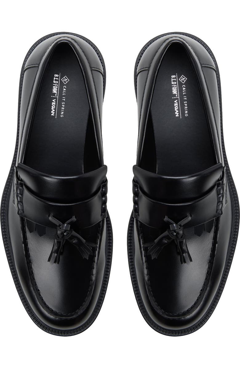 Call It Spring By Aldo Chancellor Tassel Loafer, Alternate, color, Other Black