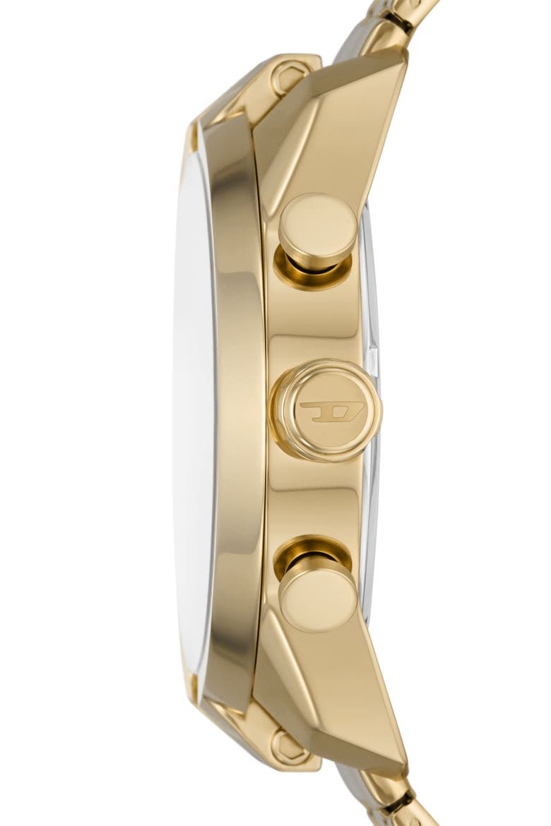 Split Chronograph Bracelet Watch, 51mm, Alternate, color, GOLD