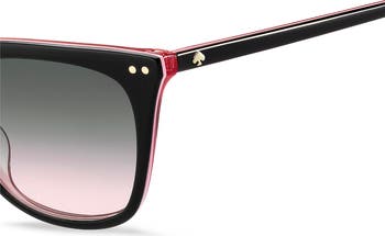 Kate Spade New York giana 54mm gradient cat eye sunglasses