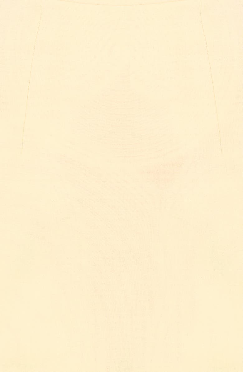 HOUSE OF CB Ilya Miniskirt, Alternate, color, Lemon