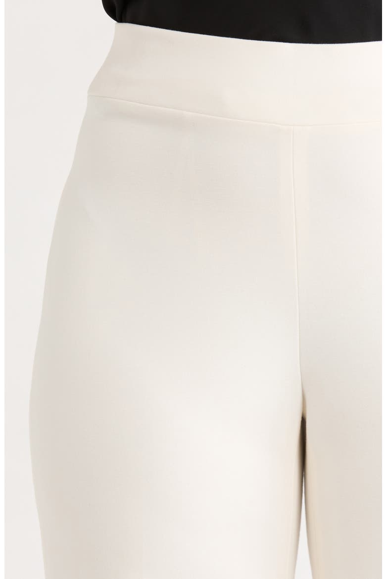 High Waist Wide Leg Pull-On Pants, Alternate, color, WHITE DOVE