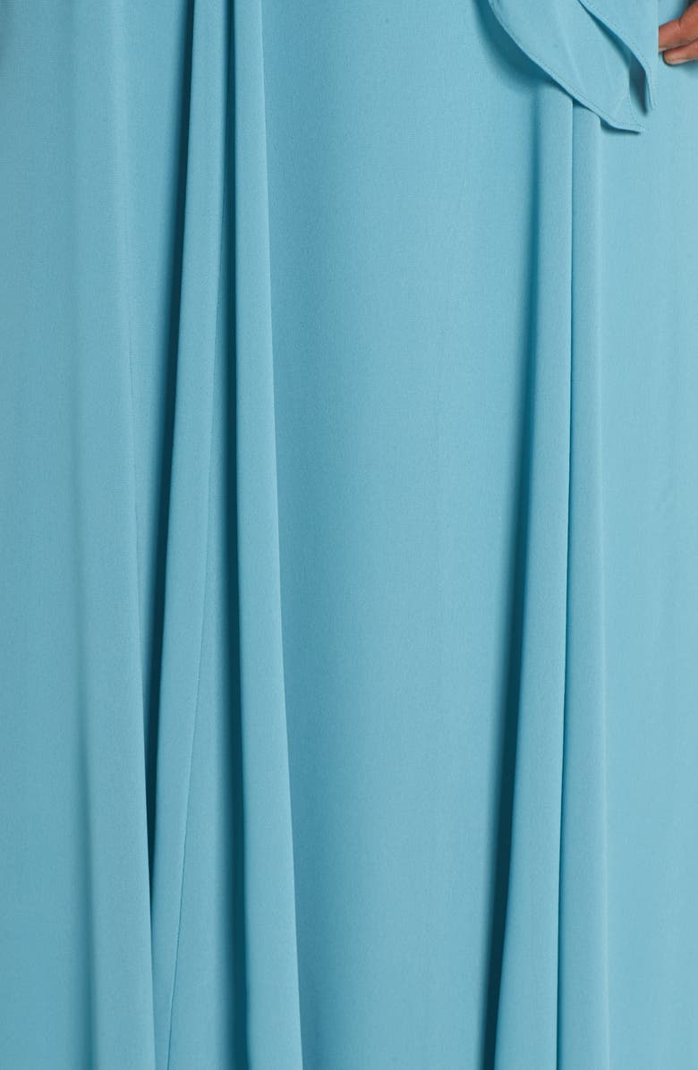 Amsale Kyra Chiffon Halter Gown, Alternate, color,