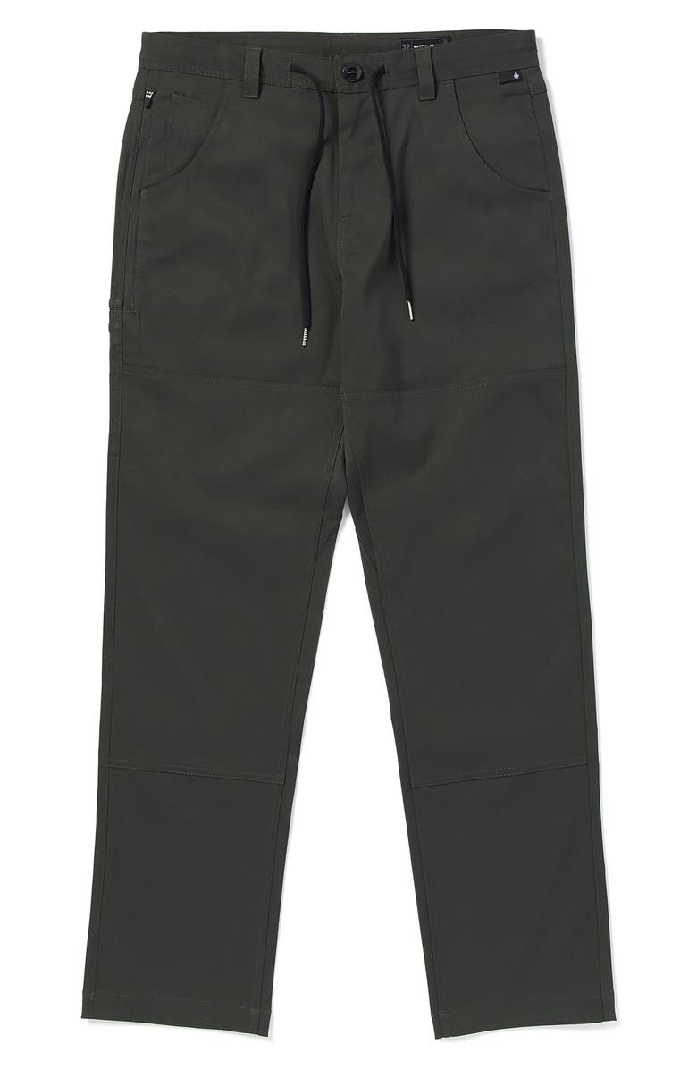 Volcom Stone Trail Master II Water-Repellent Twill Pants, Main, color, 