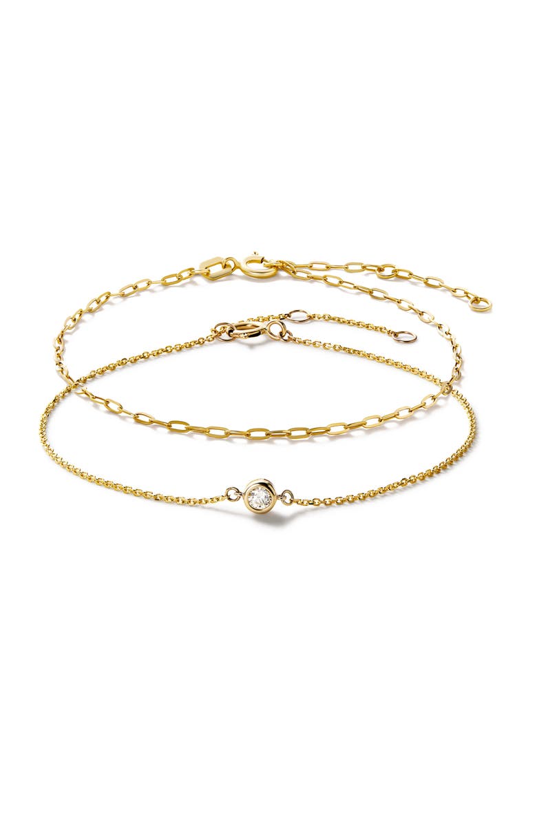 Ana Luisa Bracelet Set - Gold Bracelet Set, Main, color, Gold