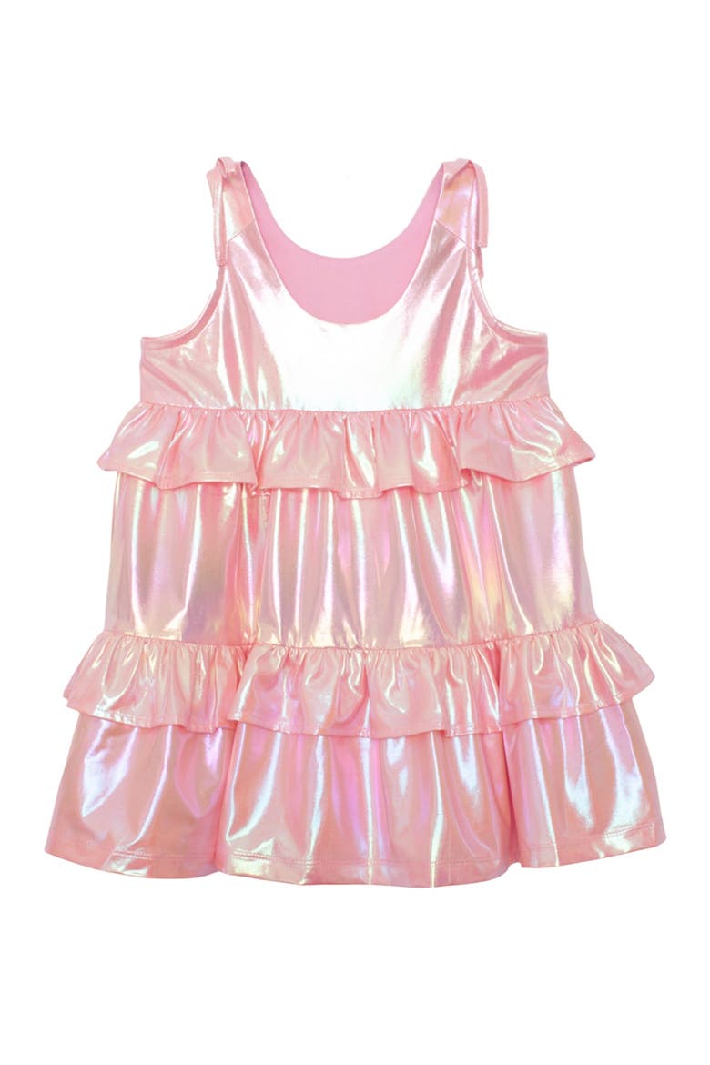 Strawberry Sparkle Sleeveless Dress Pink, Alternate, color, Pink