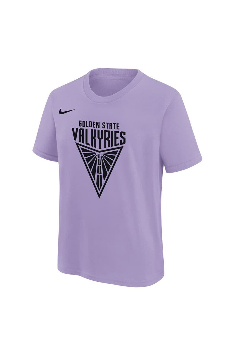 Nike Youth Nike Violet Golden State Valkyries Essential Logo T-Shirt, Alternate, color, Violet