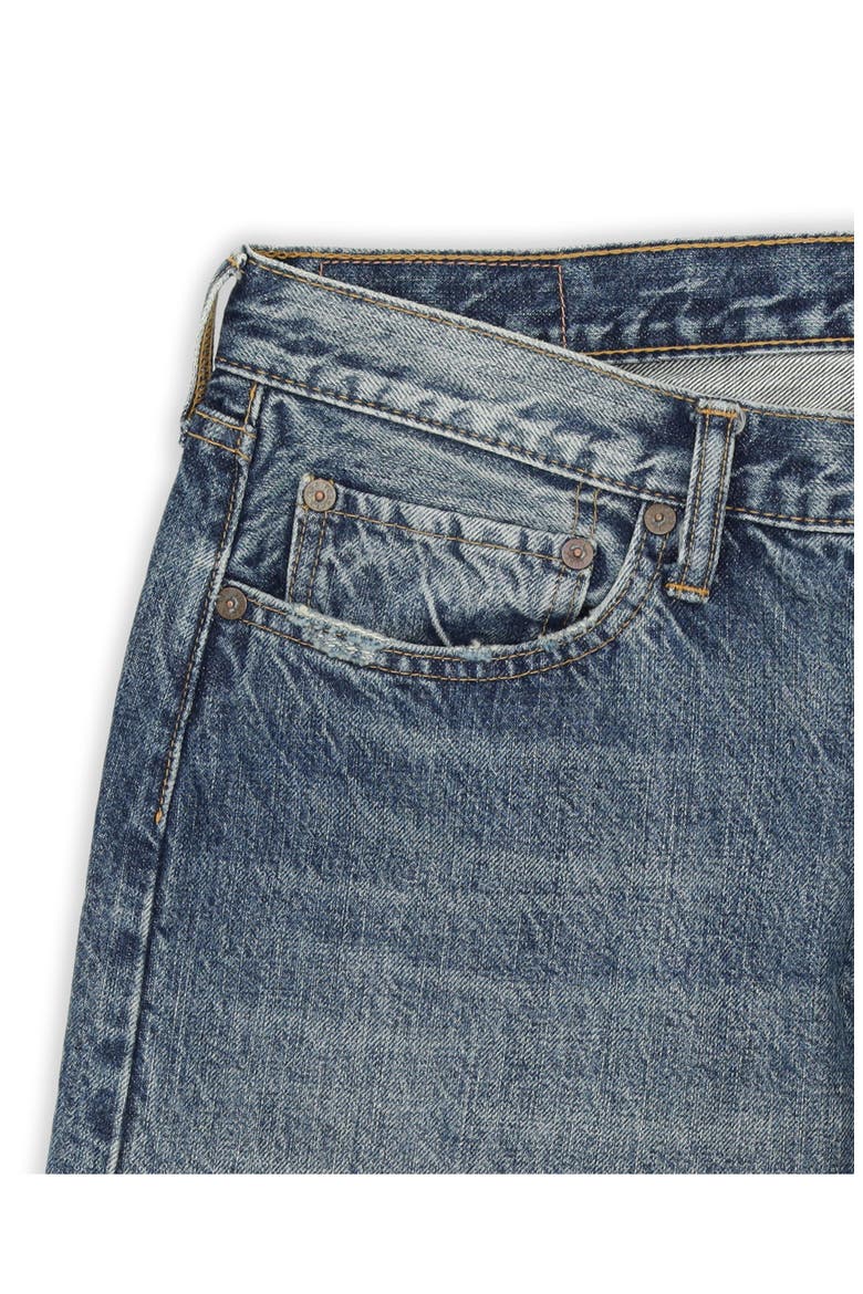 992 Johnny 5-Pocket High-Waisted Custom Wash Denim, Alternate, color, D475