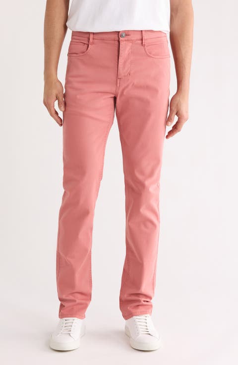 Stretch Cotton Blend 5-Pocket Pants
