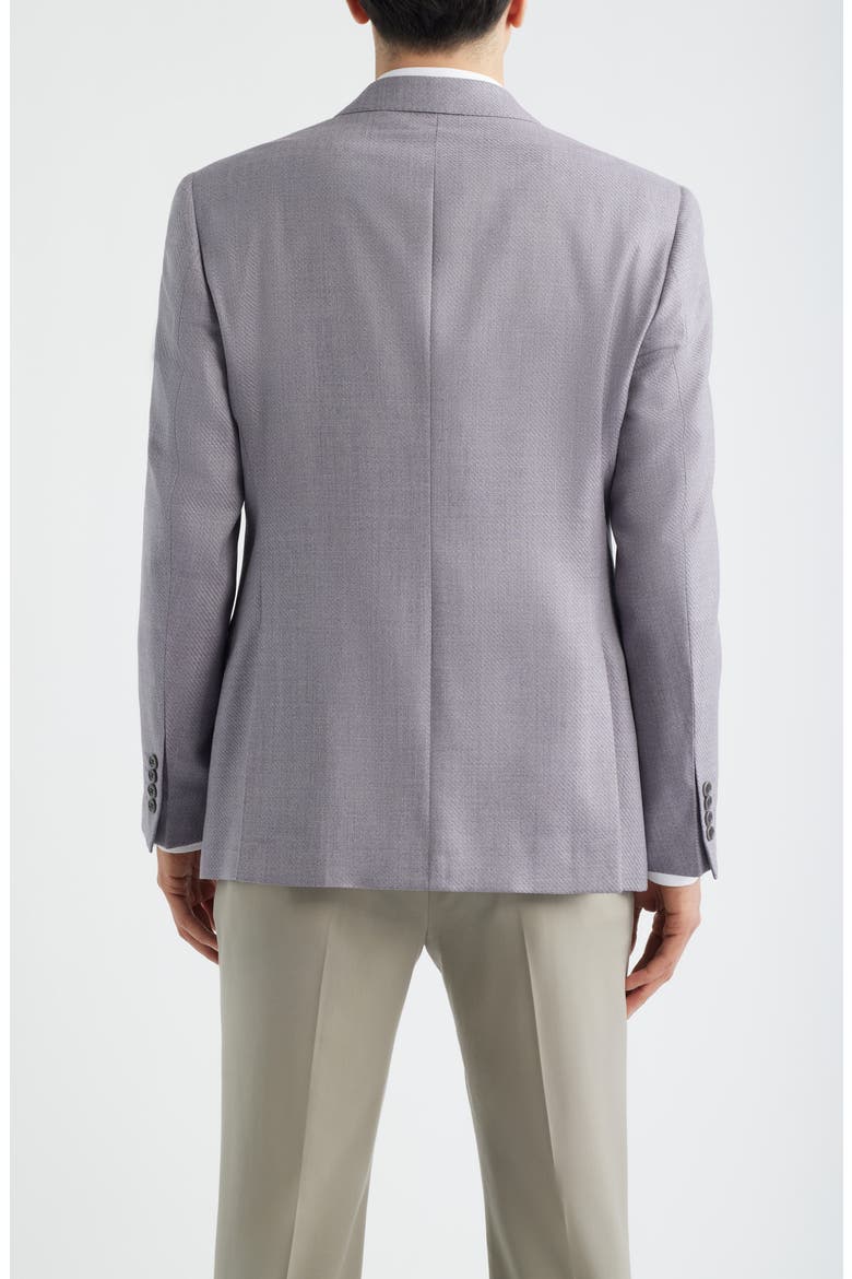 Light Purple Virgin Wool Sport Coat, Alternate, color, LILAC