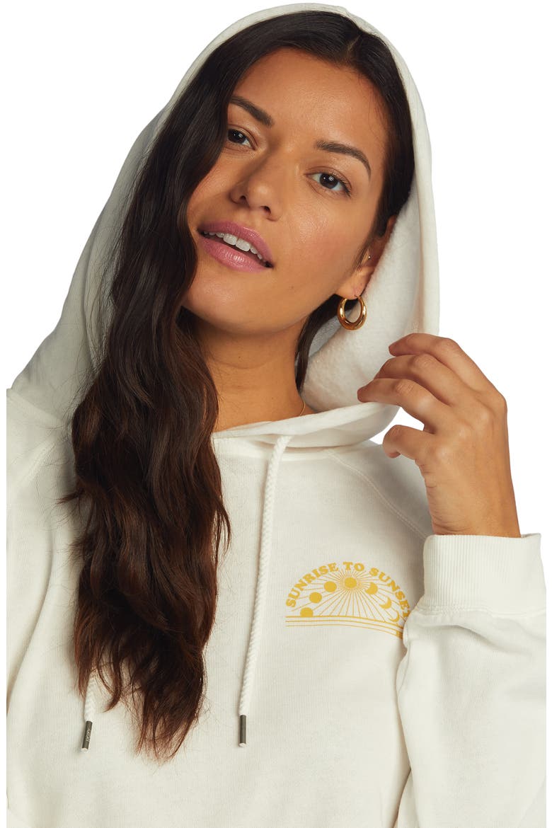 We Arrived Graphic Hoodie, Alternate, color, BRIGHT WHITE