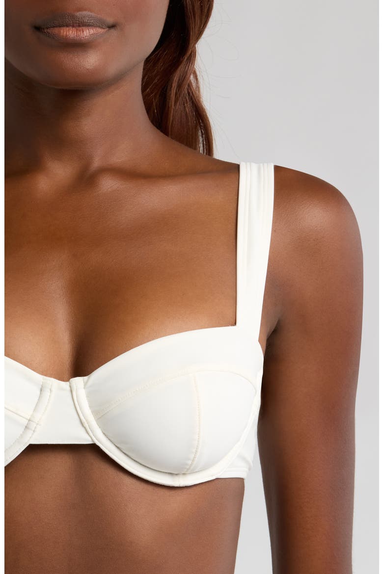 The Lilo Underwire Bikini Top, Alternate, color, BRULE