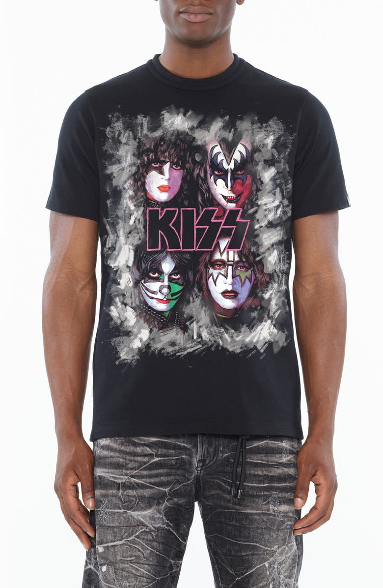 Cult of Individuality Cotton Graphic T-Shirt, Main, color, Black