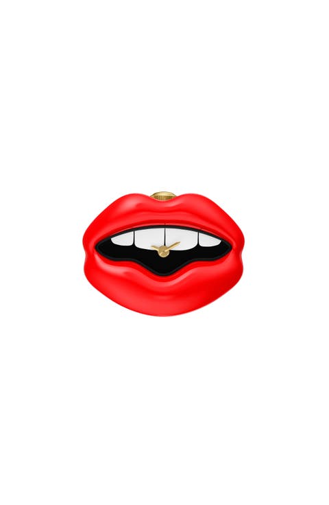 Red Lips Ring Watch, 23.3mm