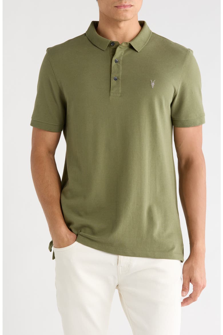 Form Cotton Polo, Main, color, EDEN GREEN