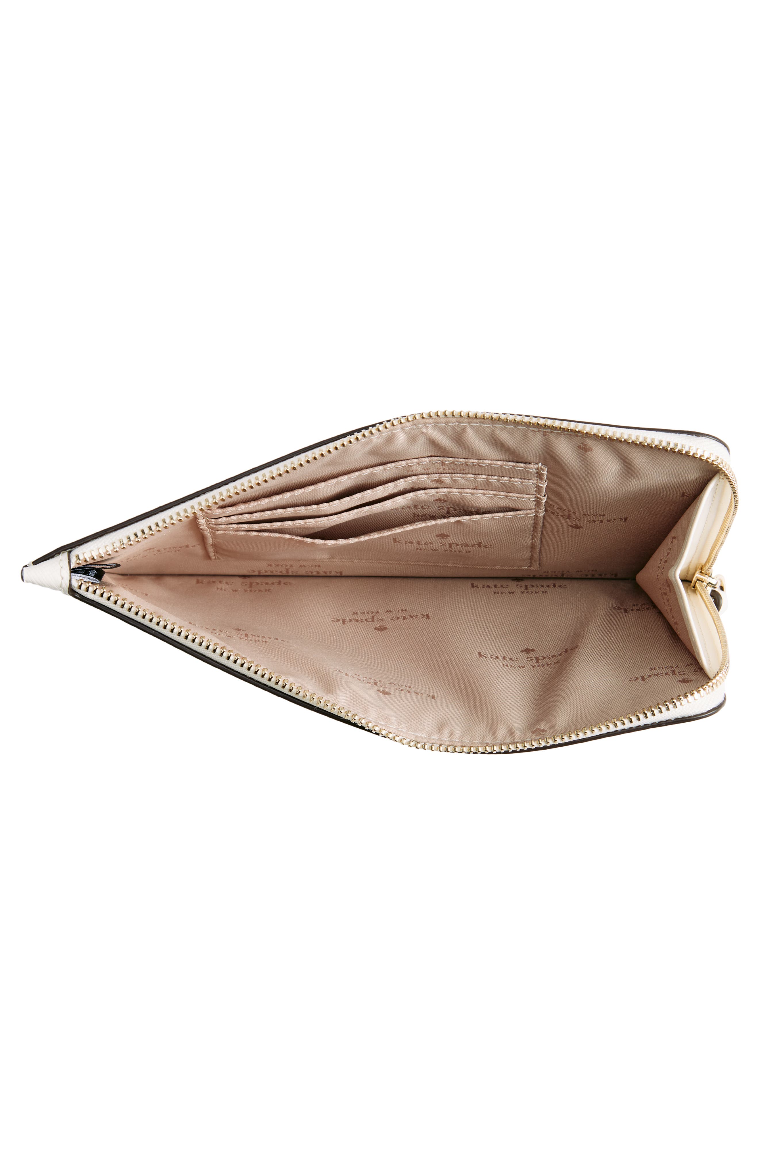 cameron medium wristlet, Alternate, color, PARCHMENT