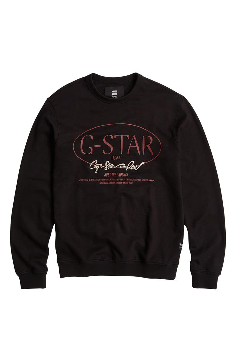 G-STAR Circle Graphic Sweatshirt, Alternate, color, 
