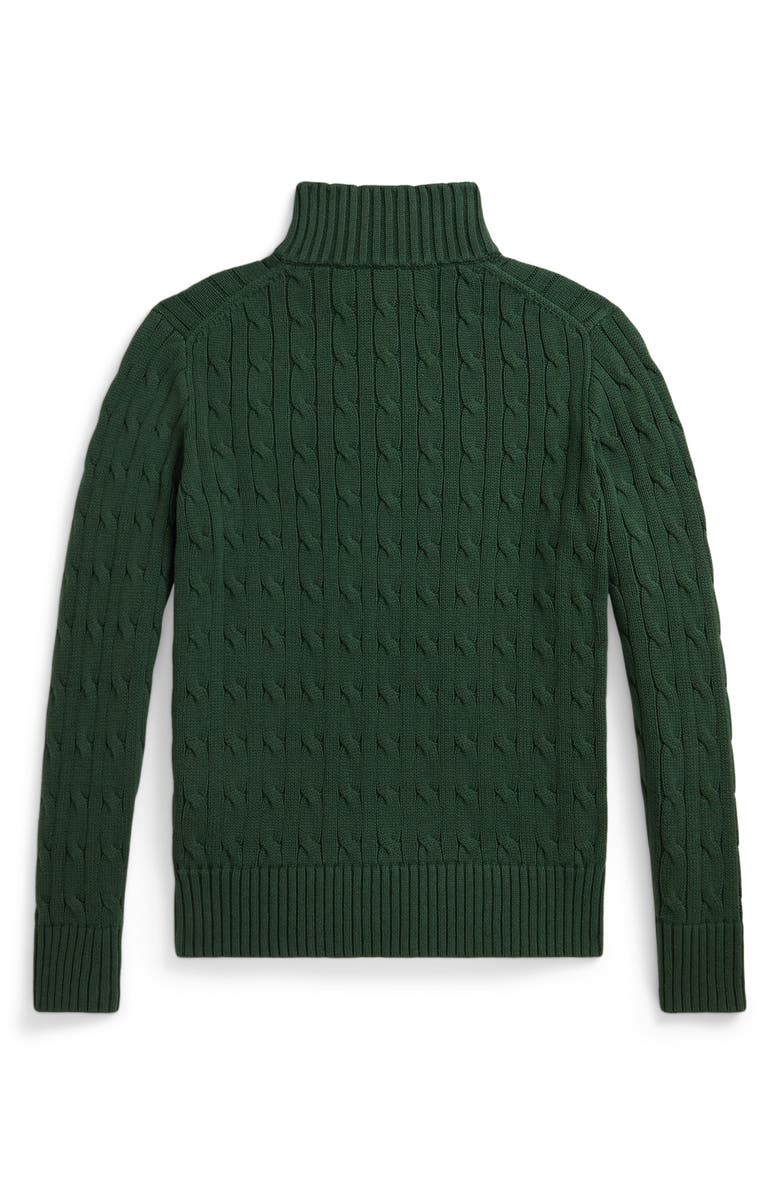 Polo Ralph Lauren Kids' Cotton Quarter Zip Pullover, Alternate, color,