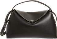 TOTEME T-Lock Curved Leather Shoulder Bag