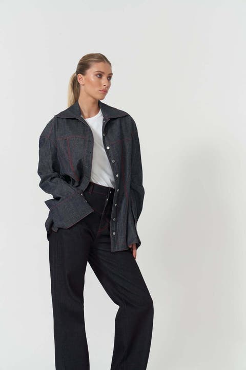 Harvey Comfort Denim Shirt -Stylish Unisex Jean Shirt