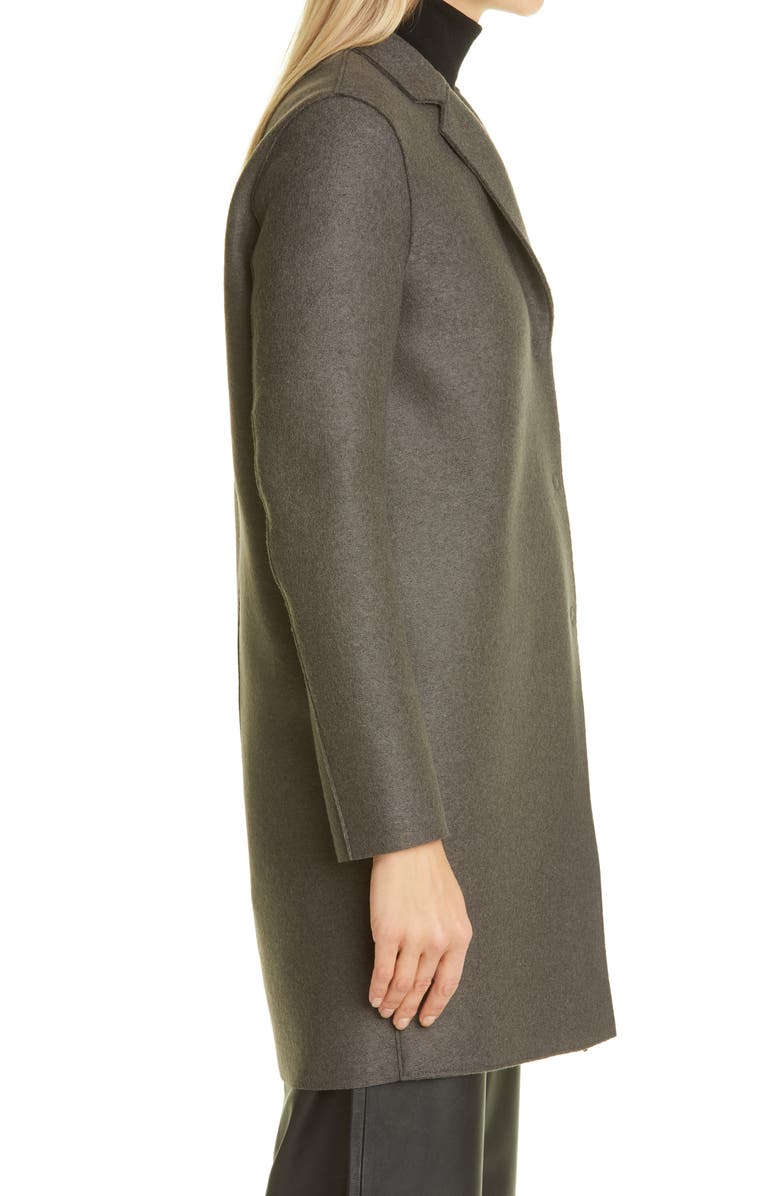 Harris Wharf London Classic Cocoon Wool Coat, Alternate, color, 