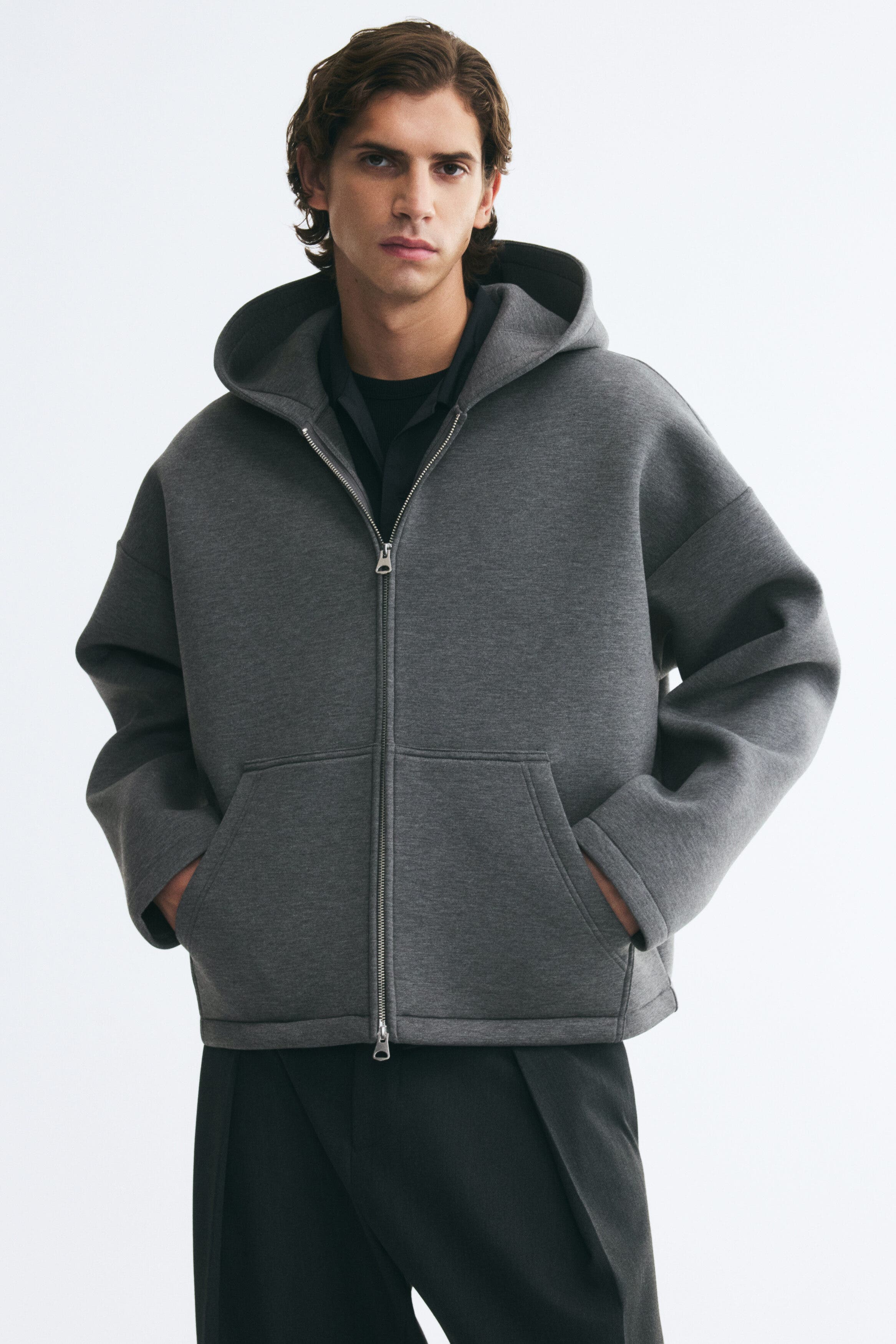 Dark gray melange