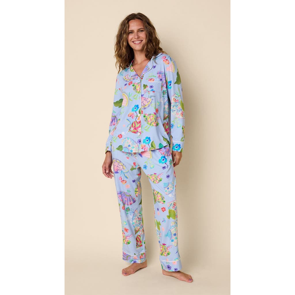 The Cat's Pajamas Pima Knit Pajama Set