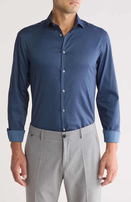 Calvin Klein All Season Slim Fit Stretch Dress Shirt