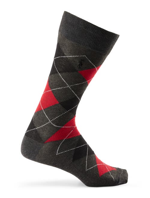 Polo Ralph Lauren Argyle Trouser Sock 2-pack In Multi