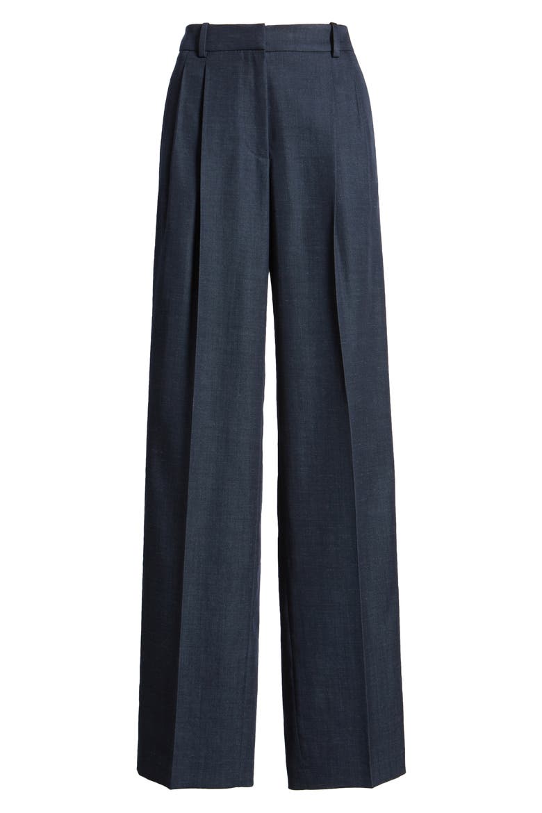 Taleco Pleated Wide Leg Trousers, Alternate, color, OPEN BU