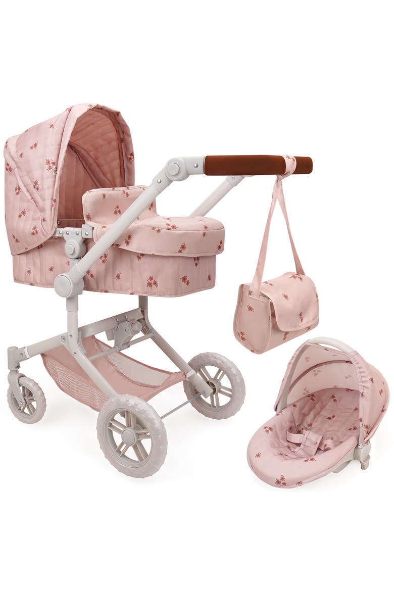 Ballet Flora City Park 3-In-1 Doll Travel Set Pram, Main, color, Multicolored