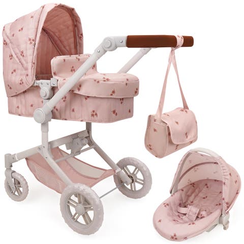 Ballet Flora City Park 3-In-1 Doll Travel Set Pram
